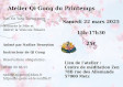 flyer atelier printemps